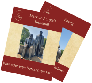 Stadtrallye, Gruppenaktivität und Outdoor Escape Game für Teambuilding