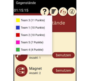 Stadtrallye, Gruppenaktivität und Outdoor Escape Game für Teambuilding